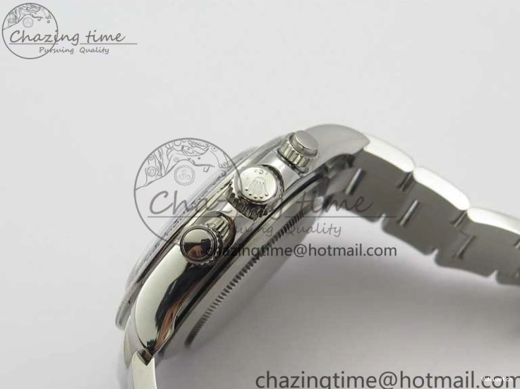 Bracelet Edition 1:1 Daytona Case 116509 Best SS 904L Dial and Noob Black SS SA4130 V3 0513